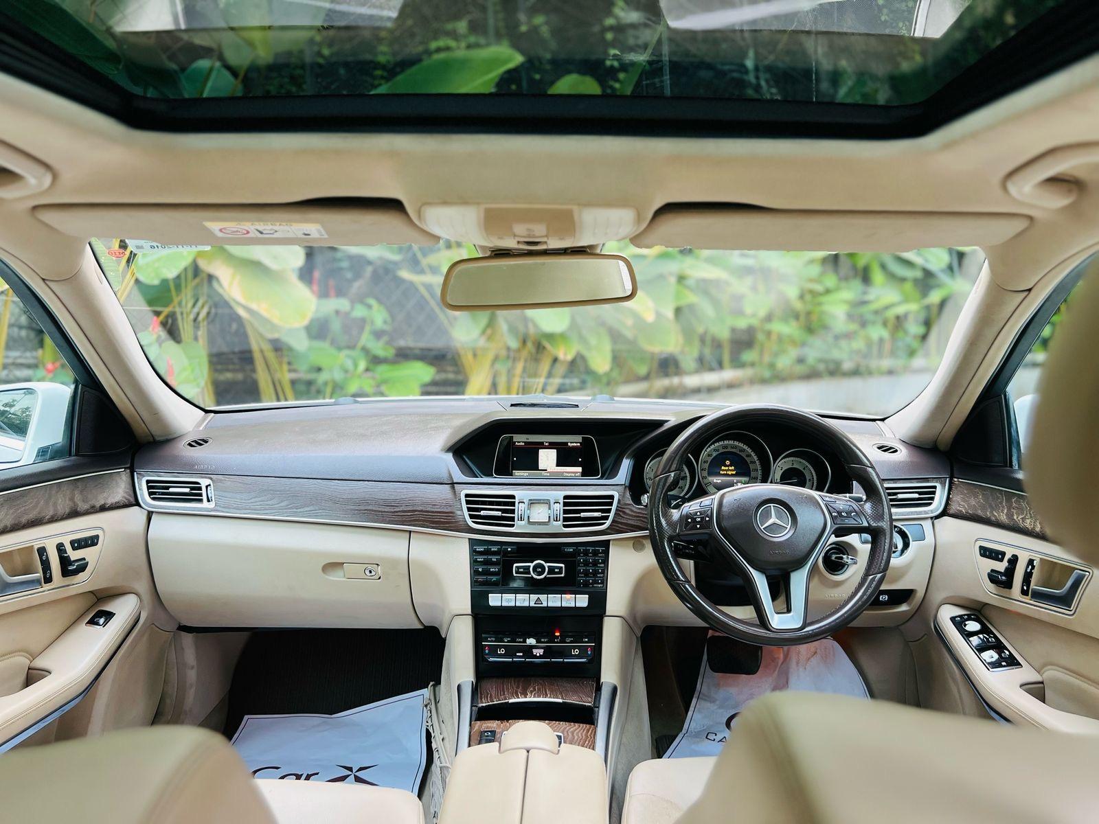 Mercedes Benz E250 white