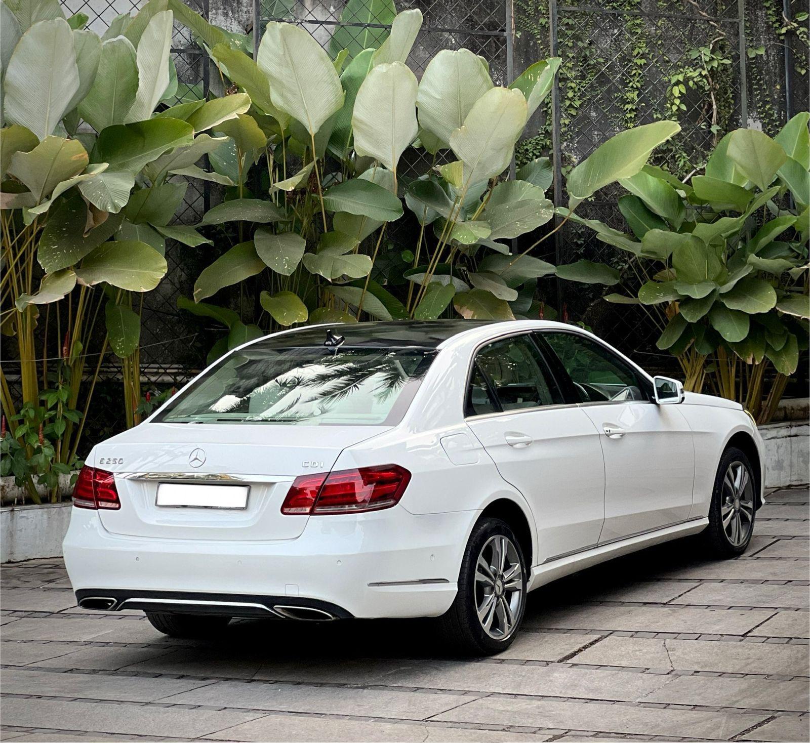 Mercedes Benz E250 white