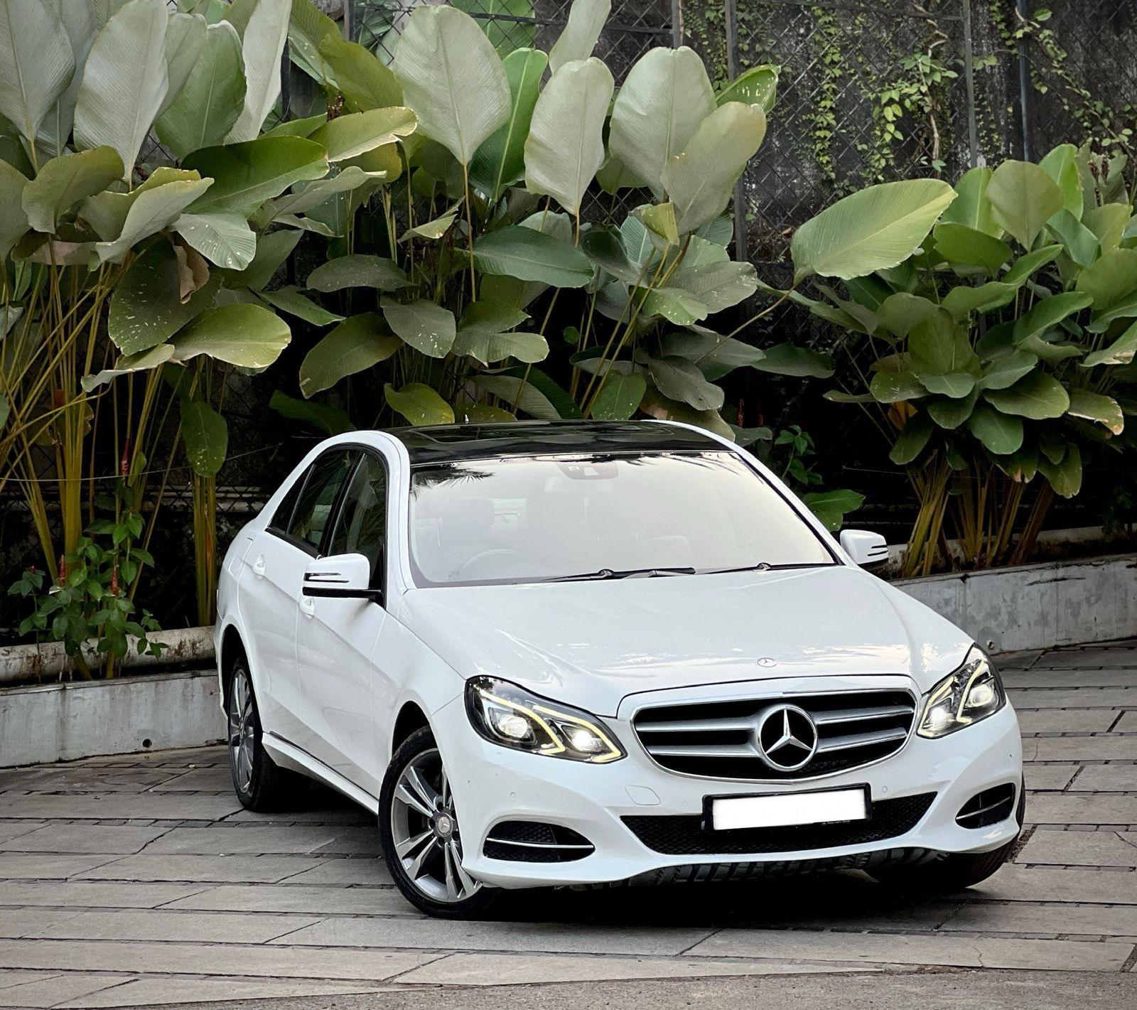 Mercedes Benz E250 white