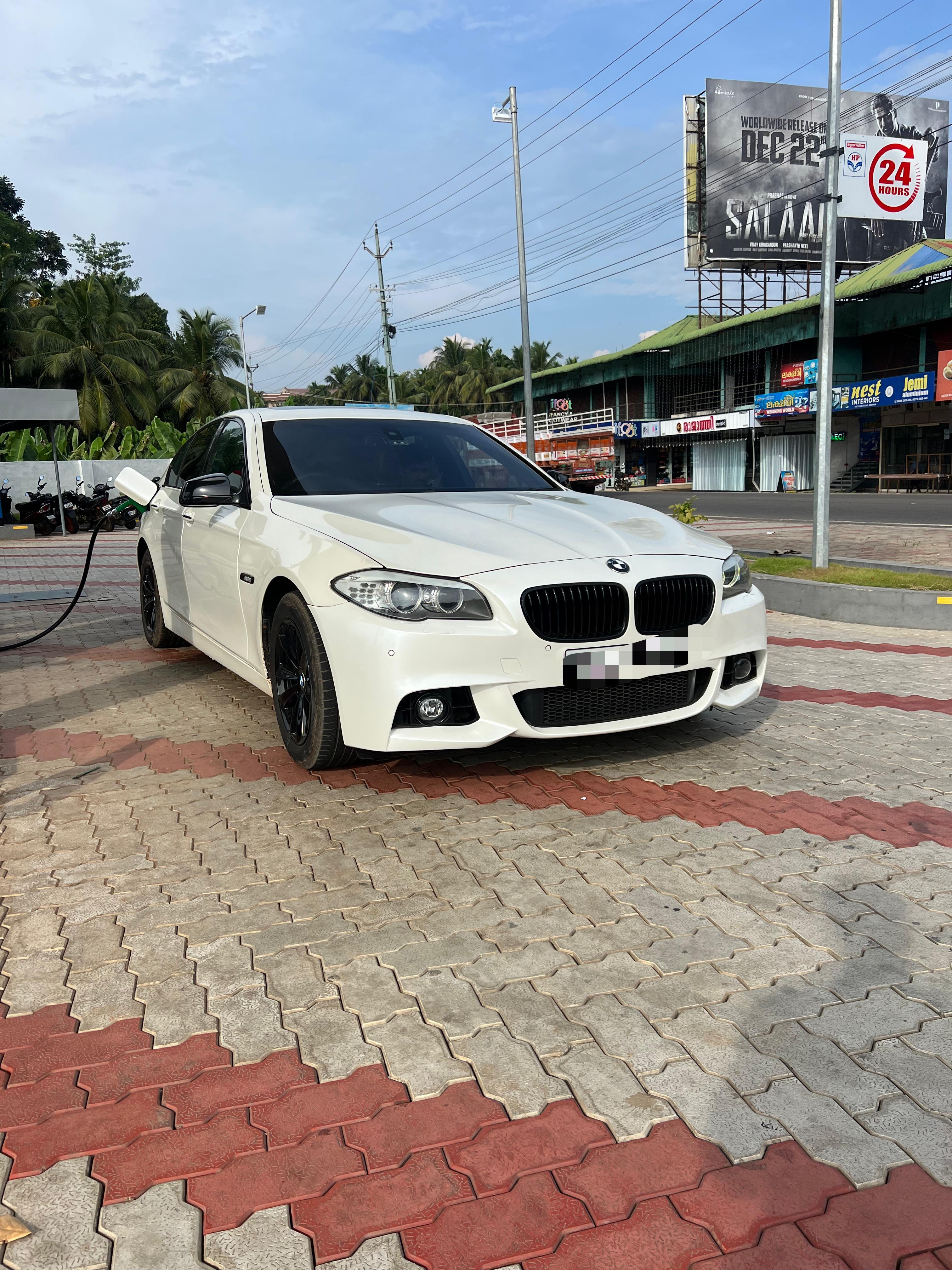 BMW 520D white