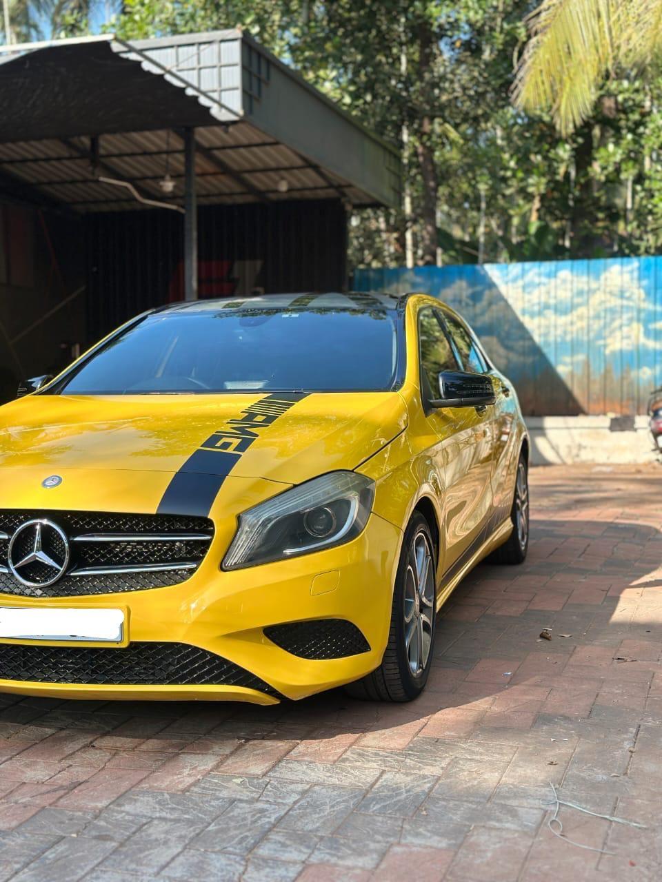 Benz A180 Yellow