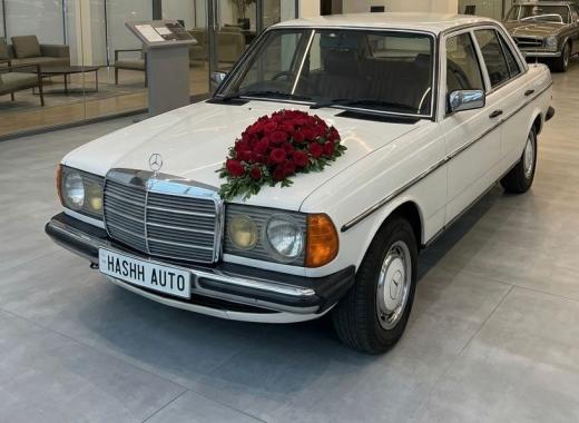 W123 Benz White