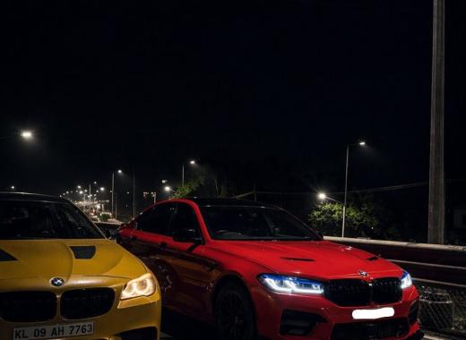 BMW M5 Red