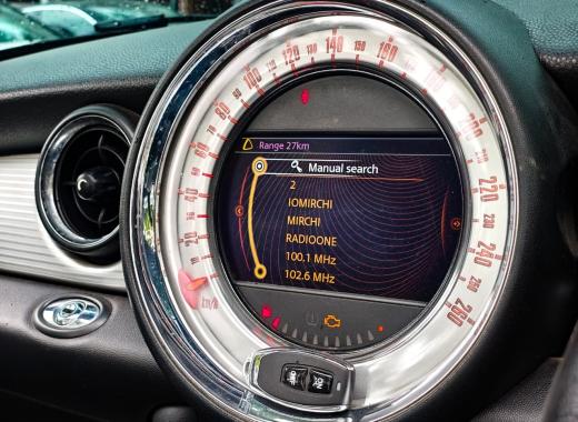 Mini Cooper Convertible Blue