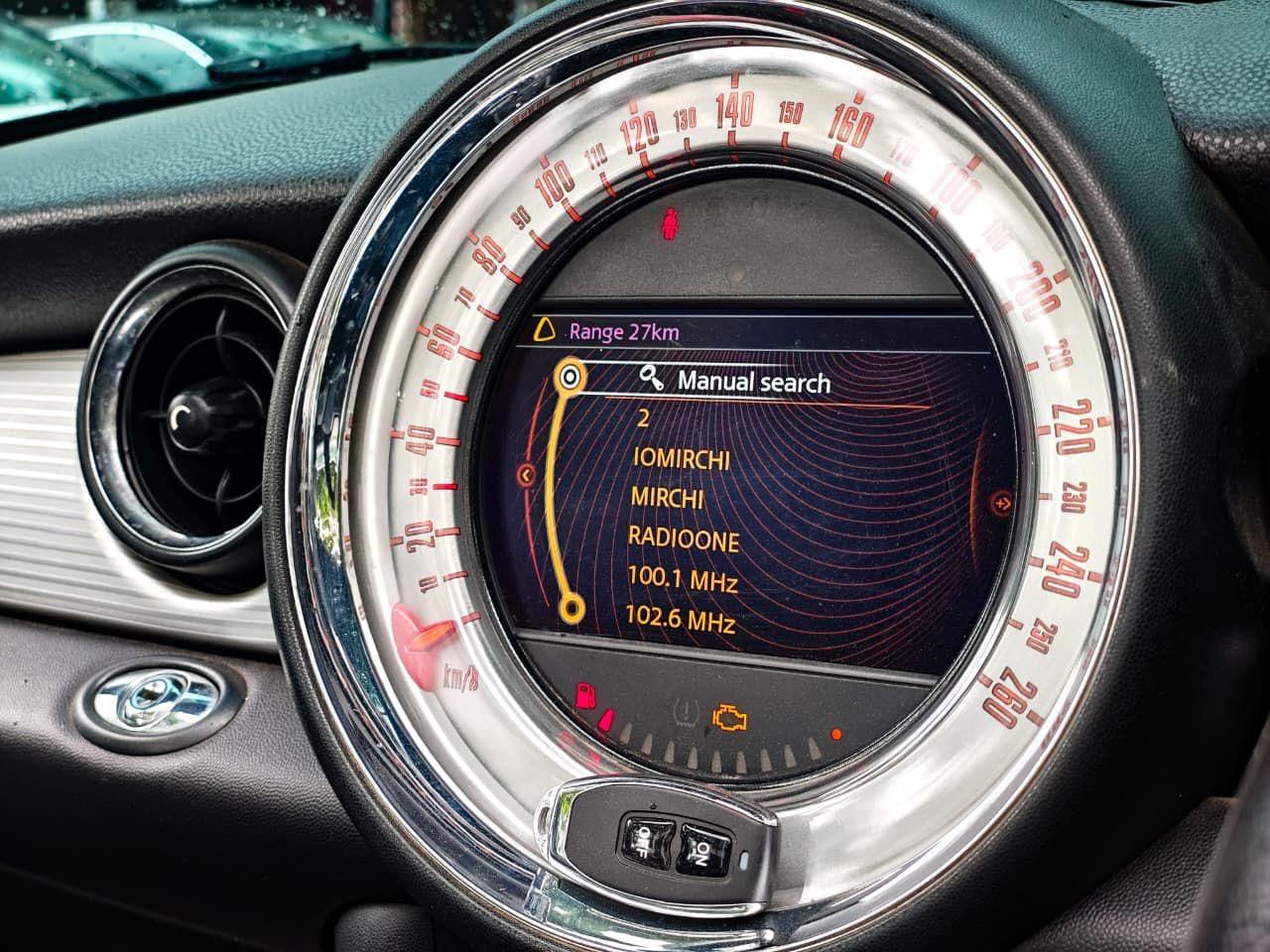 Mini Cooper Convertible Blue