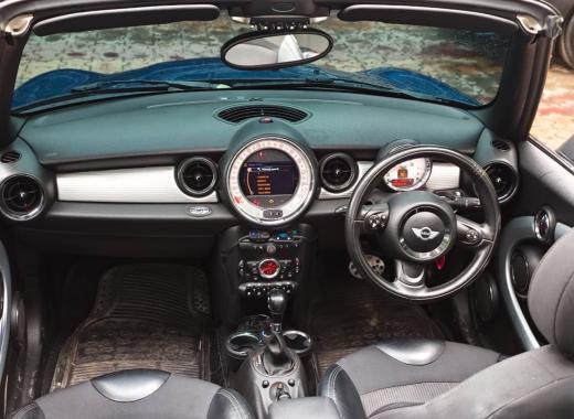 Mini Cooper Convertible Blue