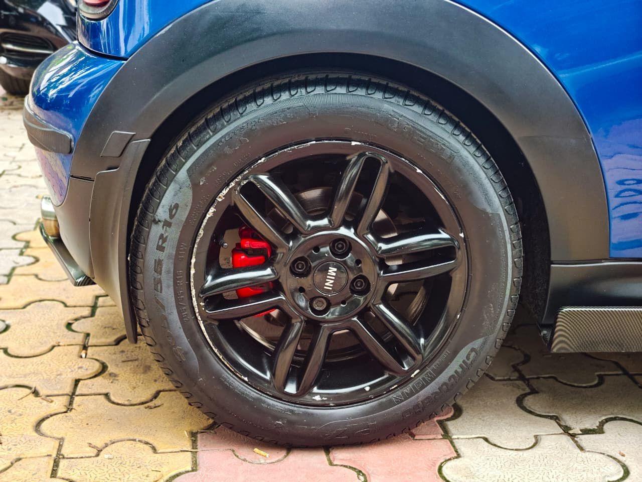 Mini Cooper Convertible Blue