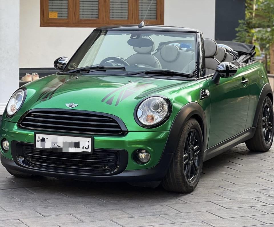 Mini Cooper Convertible Green