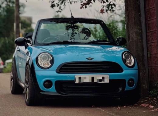 Mini Cooper S Convertible SkyBlue